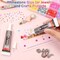 15000Pcs Flatback Craft Rhinestones with B-7000 Glue - Multicolor AB